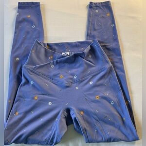 Popflex Print Crisscross Hourglass Leggings